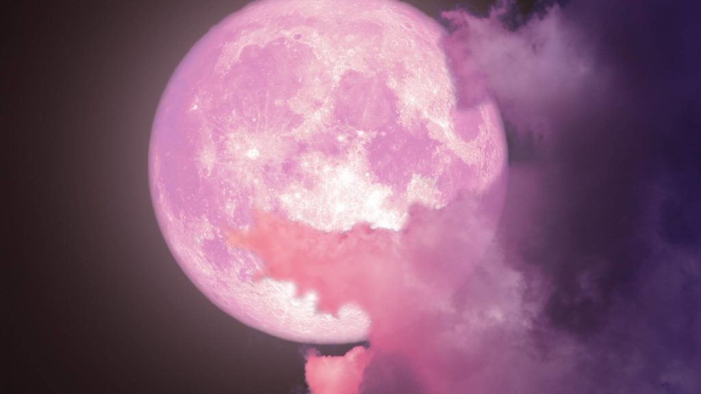 Strawberry moon