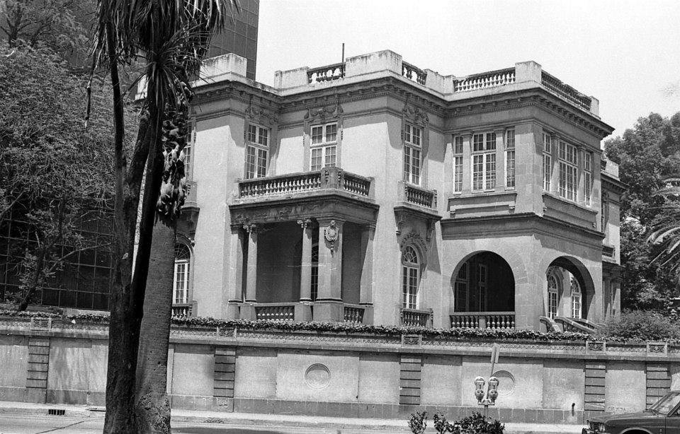 1970s: Paseo de la Reforma and Río Tíber. <yoastmark class=